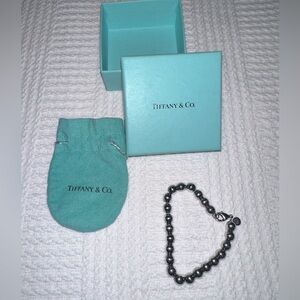 Tiffany & co. Bauble bracelet.
Brand new with box, jewelry pouch
